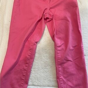 Talbots Pink 12P slim fit Pants